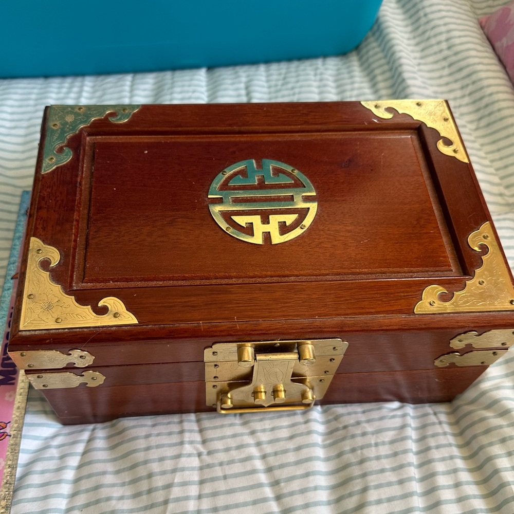 30% off Bundles Vintage Wooden Jewelry Box